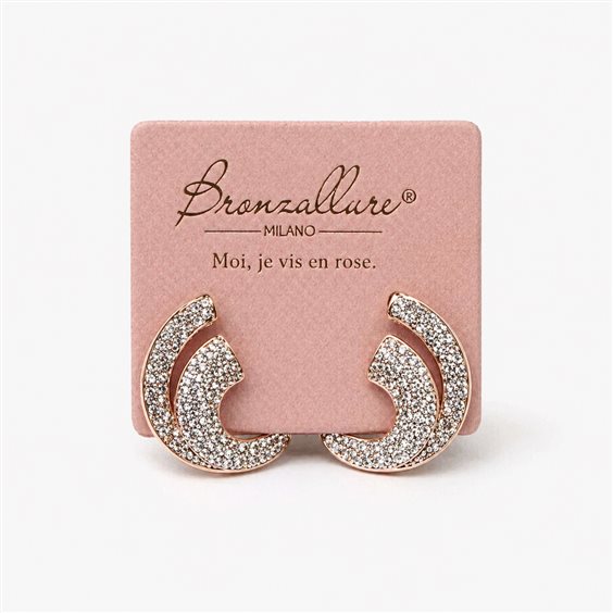 Orecchini Bronzallure Donna in Lega metallica Cubic Zirconia WSBZ02487.WR - WSBZ02487.WR